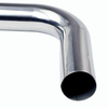 Stainless Steel T-304 S/S 90 Degree Exhaust Pipe Tubing OD:2.5''/63MM 2FT Long Silver