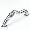 Heavy Duty Polished Up Pipes No EGR For 2008-2010 Ford 6.4L Powerstroke Diesel Exhaust Down Pipe